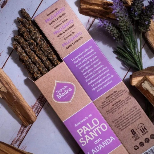 Sahumerios de Palo Santo Sagrada Madre x8 Unidades